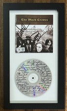 FRAMED The Black Crowes Southern Harmony Signed CD Booklet BAS Beckett COA Auto
