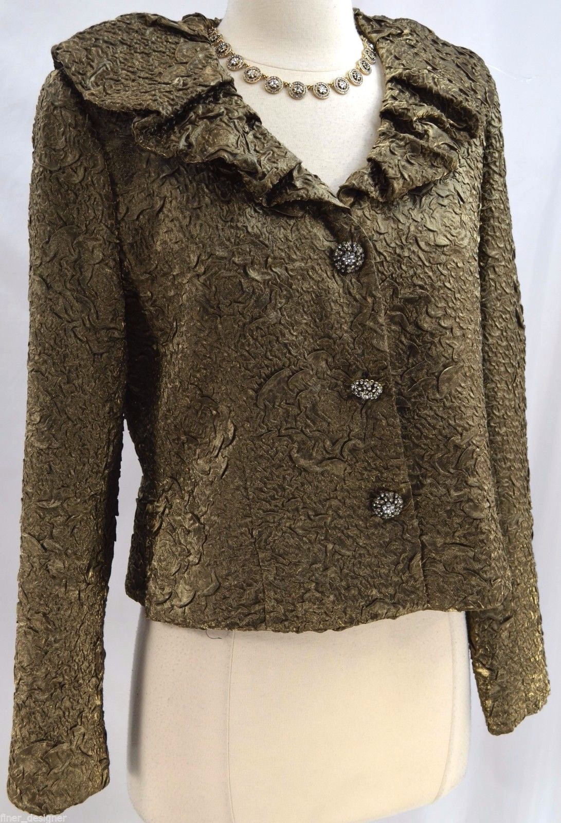 golden shimmer jacket