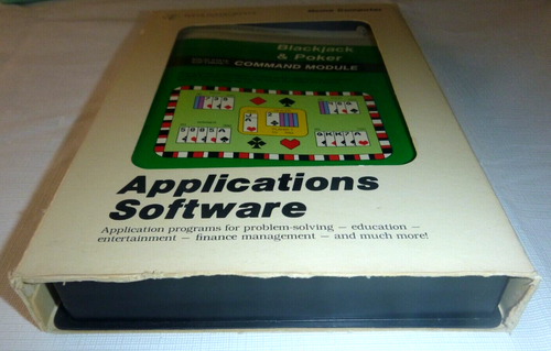 Texas Instruments TI-99/4A Home Computer Blackjack & Poker Command Module - Picture 4 of 4