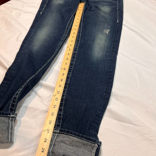 Y2K True Religion Julie Skinny Jeans with flapped pockets Size 30 - Picture 12 of 17
