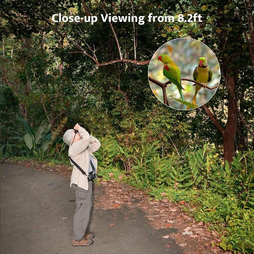 Außen Fernglas Feldstecher 12x42 HD Hohe Leistung Nachtsicht Binocular Fernroh - Bild 8 von 8
