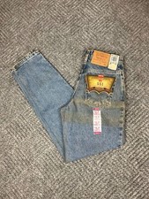 Vintage Levis 551 Jeans Womens Size 4 Medium Relaxed Fit Tapered Leg NWT