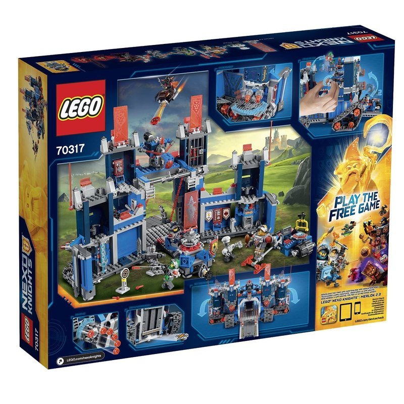 NEW! LEGO Nex Knights Move Citadel Four Trex 70317 1140 pieces from Japan