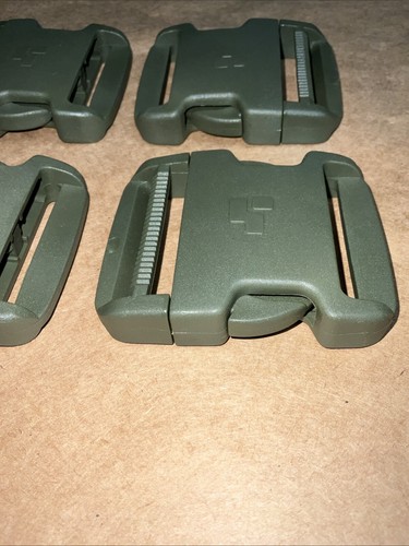 Special ops 2” inch Quick Side Release Buckle Belt Clip Curved Contoured 4 Pack - Picture 3 of 6