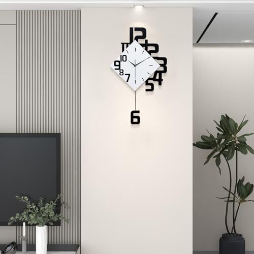 Modern Wall Clocks for Living Room Decor Large Decorative Wall Small