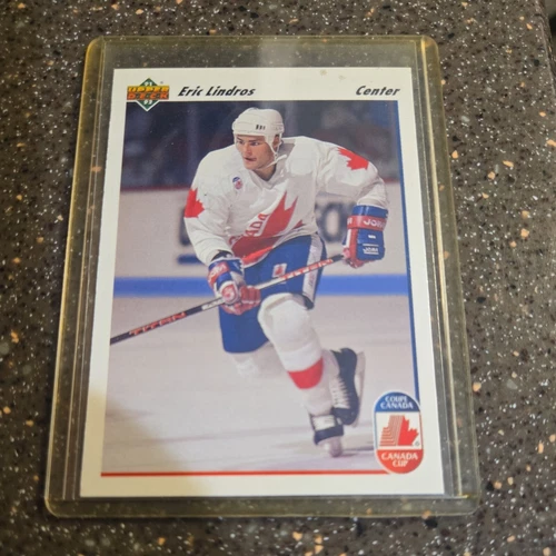 1991-92 Upper Deck Eric Lindros Canada Cup RC Rookie Card