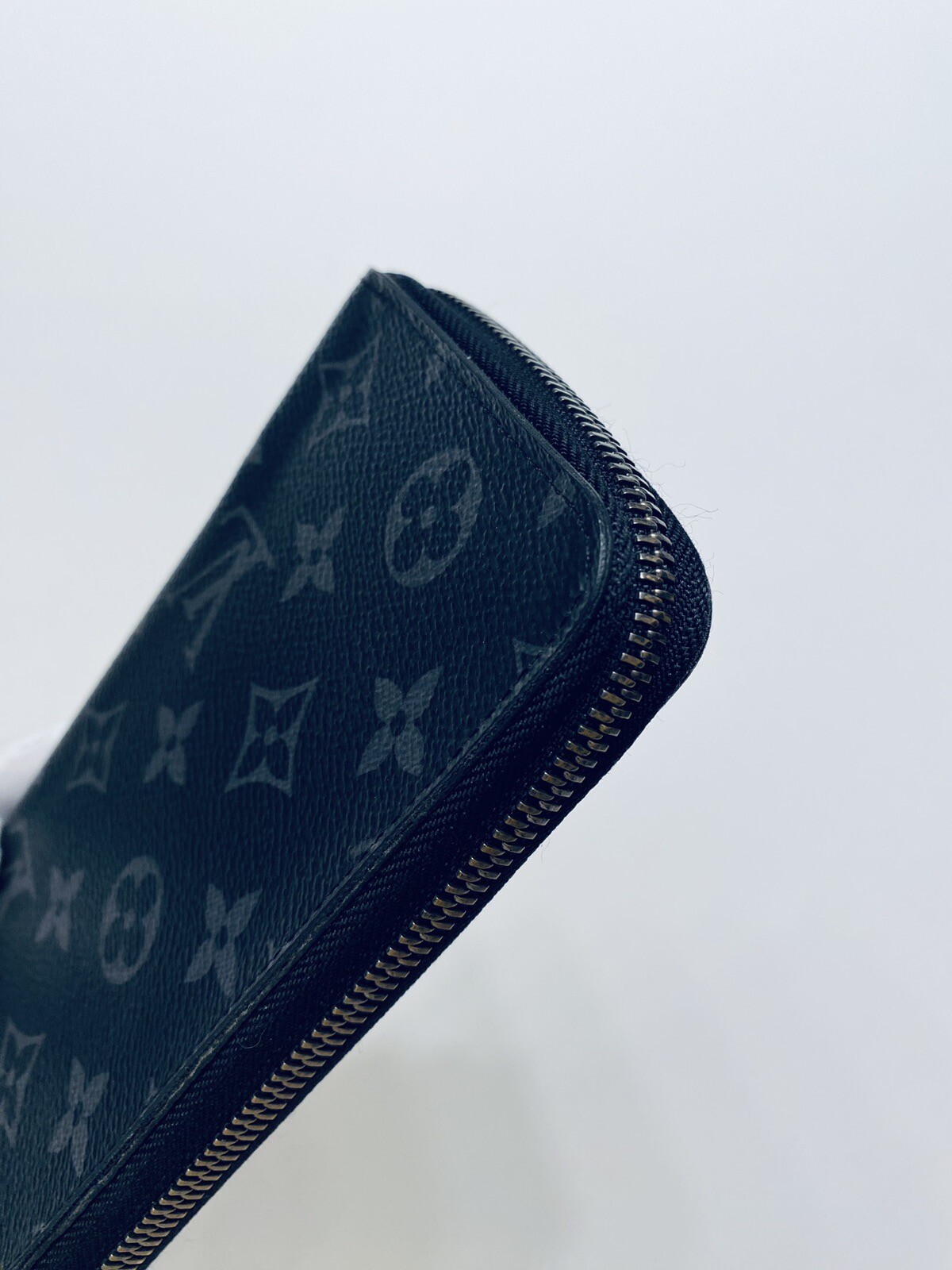 Louis Vuitton Monogram Eclipse Vertical Zippy Lon… - image 6