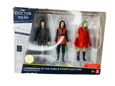 Action Figur Dr Who Boxed 3 Stück Rare Companions of the 3rd & 4th Doctors bcs