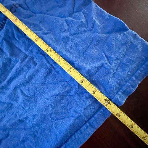 Cross Colours Academic Hardwear 'Ya Dig' Label Logo T-Shirt - Blue Men's SIZE S - Picture 6 of 7