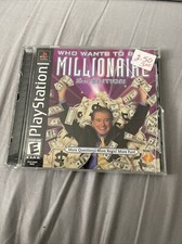 Who Wants to Be a Millionaire: 2nd Edition Sony PlayStation 1 PS1 Complete Used
