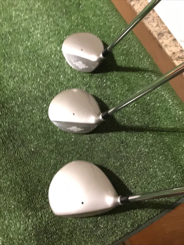MacGregor Synchrolite Oversize Woods Set (Driver, 3W, 5W) Steel Shafts - Image 4 of 4