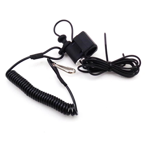 ATV Tether Pull Kill Switch For Yamaha Blaster 200 Banshee Warrior 350 YFZ450R - Picture 4 of 8
