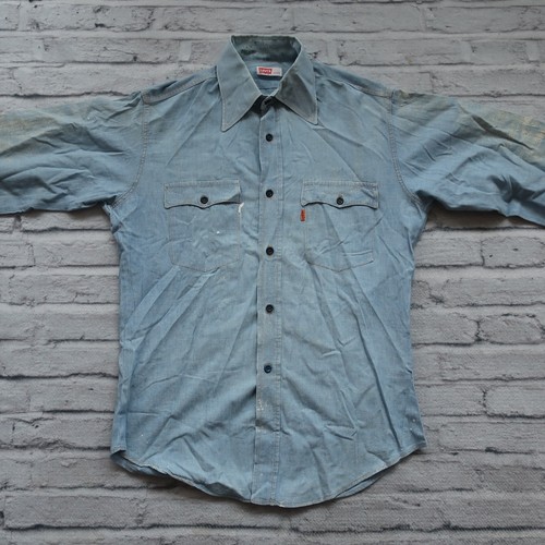 Vintage 70s Levis Orange Tab Western 