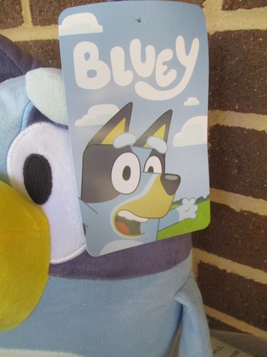 Bluey DOG Shaped Pillow Buddy-18"Tall Plush Chubby-Soft Fleece Feel -Jay Franco - Picture 6 of 6