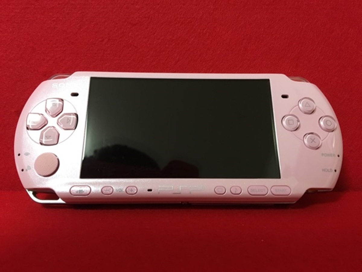 USED PSP Blossom Pink PSP-3000ZP PlayStation Portable Sony Game