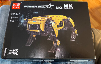 15066 Robot Dog MK Dynamics Building Kits, MOC Building Blocks Set to Build, Gif