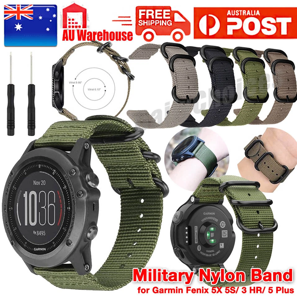 Quick Fit Nylon Band for Garmin Fenix 5X Plus/3HR/6X PRO/7X Strap