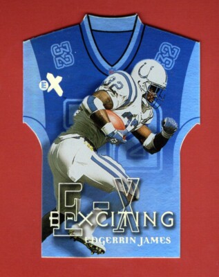 2000 E-X E-Xciting #3 Edgerrin James Indianapolis Colts HOF