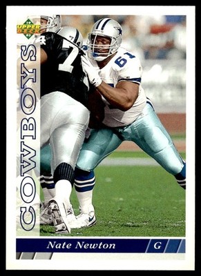 1993 Upper Deck Nate Newton Dallas Cowboys #145