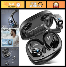 Wireless Bluetooth 5.4 Earbuds, 75Hrs Playtime, Noise Cancelling, IP7 Waterproof
