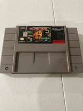 Ms. Pac Man Pacman Super Nintendo SNES Authentic Cartridge Only