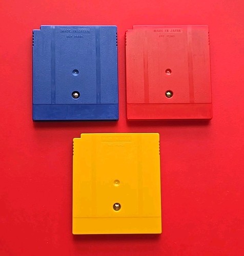 Game Boy Pokemon Blue Red Yellow Nintendo GB Original Lot 3 Games Authentic Save - Picture 2 of 22