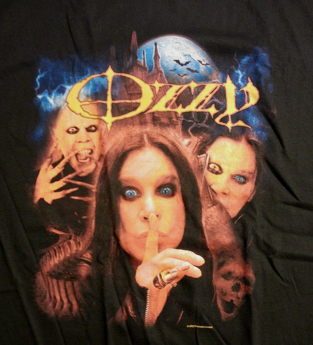 Ozzy Osbourne 2002年ツアー Tシャツ 正規品 SizeM Vintage Ozzfest 2002 Ozzy Osbourne Band Concert T Shirt XL