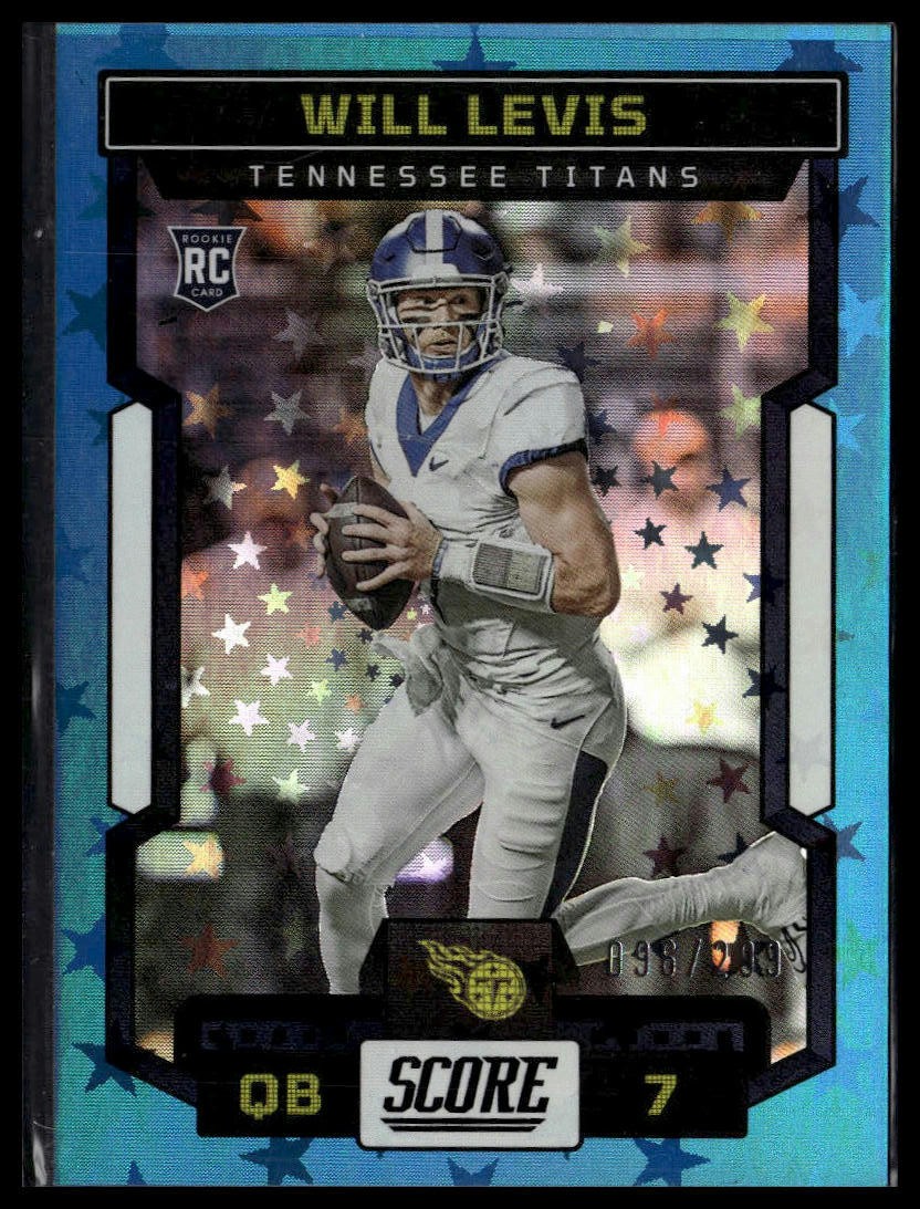 2023 Score #303 Will Levis Stars #/299
