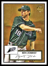 Ben Zobrist 2006 Topps '52 Rookies #31 Devil Rays MLB READ FREE SHIPPING