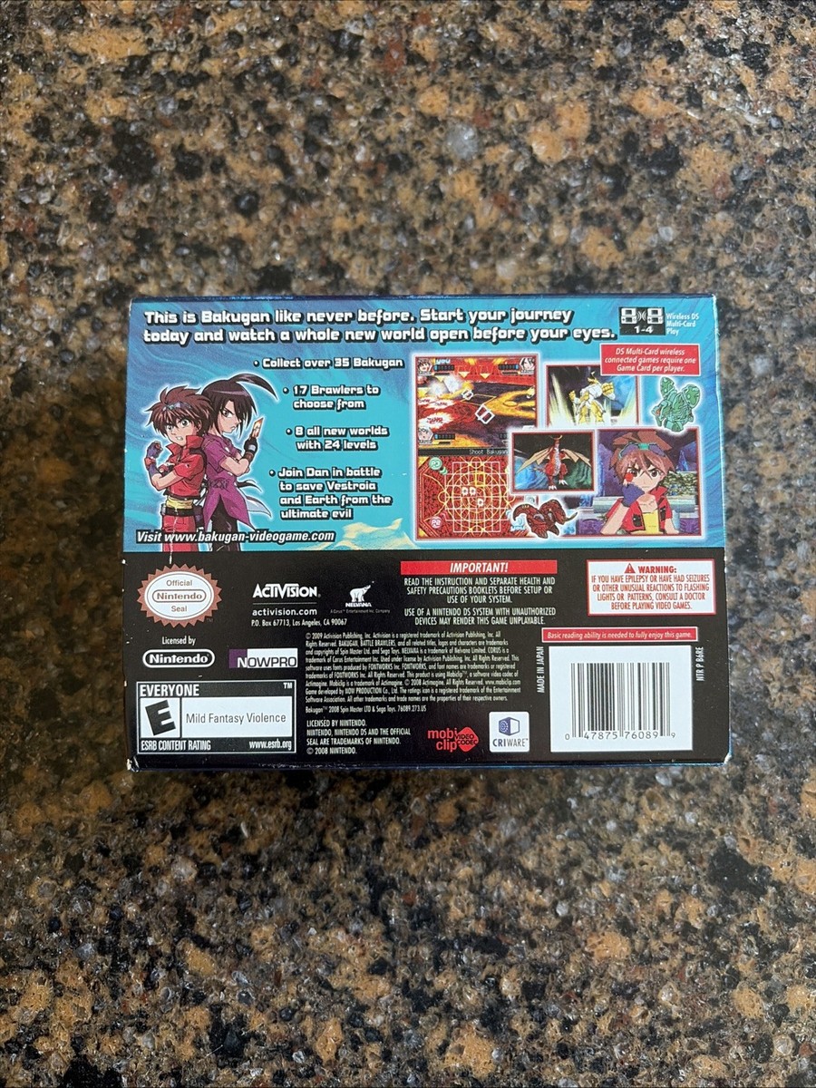 Bakugan Battle Brawlers -- Collector's Edition (Nintendo DS, 2009