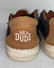 Hey Dude Wally Jersey Shoes Men’s 10 Charcoal Gray Slip On Sneakers Casual — photo 9