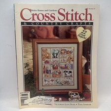 Cross Stitch Country Crafts May/June 1993 Vintage Craft Magazine