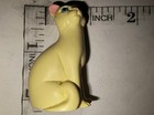 2" MCM Siamese Cat🐈Statuette: Painted Resin Cast, Blue Eyes, Pink Ears ~disney — photo 6