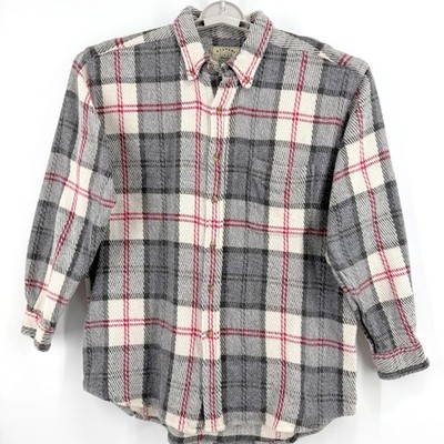 BC BRAND Plaid Flannel Cotton Shirt Shacket Mens Large Cabin Lumberjack