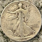 1941-D Walking Liberty Half Dollar 90% Silver