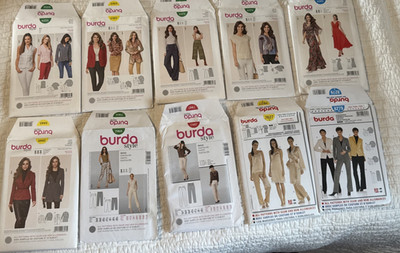 Choice Burda Style Women''s Pattern Collection UNUSED