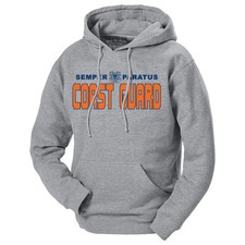 Coast Guard Hoodie - USCG - Semper Paratus Basic Sweatshirt Men's and Lady's