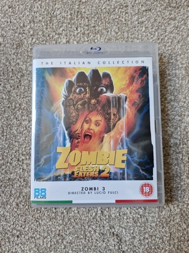 zombie flesh eaters 2 88films blu ray