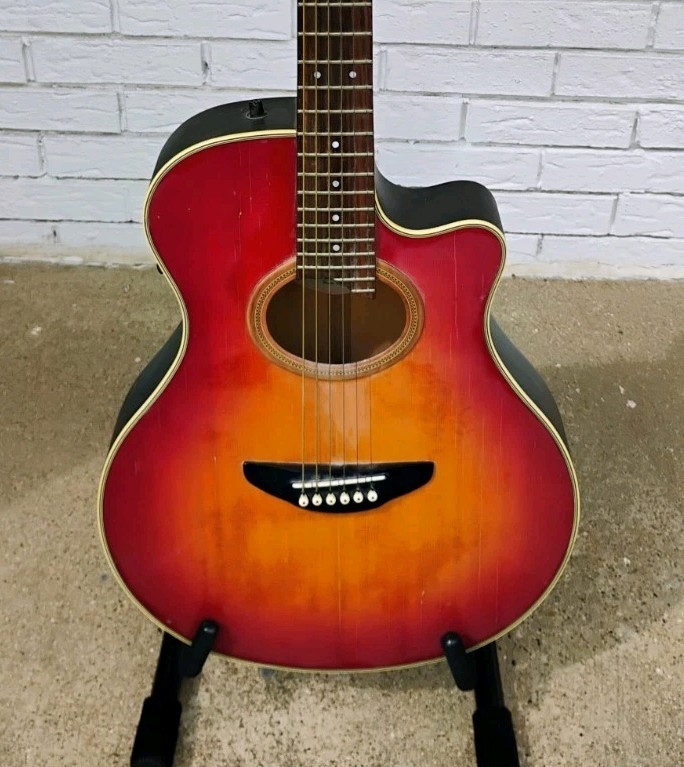 Yamaha APX-6 Acoustic Electric Guitar w/Bag! -LL | eBay