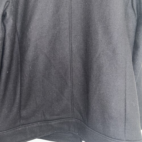Chaqueta Abrigo Mujer GAP Mezcla Lana Negro Chaquetón Doble Pecho 3 Botones Talla L - Imagen 16 de 17