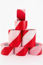 Absperrband 100m Rollen rot weiß Flatterband Warnband Sperrband Günstig