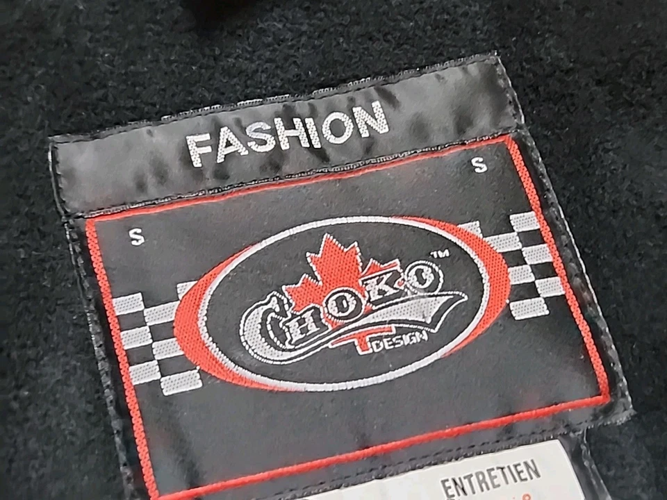 Choko Snowmobile Jacket Small Black Yellow Gray Excellent Like New Foto 3 de 4