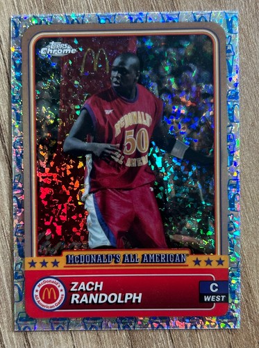2024 Topps Chrome Mcdonald's All American - Mcflurry Refractor #49 Zach Randolph - Bild 1 von 2