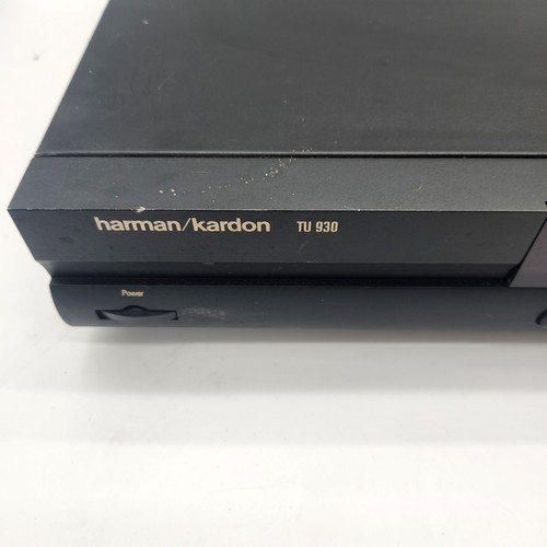 Harman Kardon TU930 TU 930 AM/FM Stereo Tuner Includes Power Cable Audiophile - Picture 2 of 10