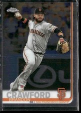 2019 Topps Chrome #190 Brandon Crawford