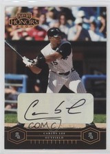 2004 Playoff Honors Bronze Signatures 44/100 Carlos Lee #51 Auto 7xr