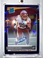 2020 Donruss Optic #166 Chase Young Auto /35