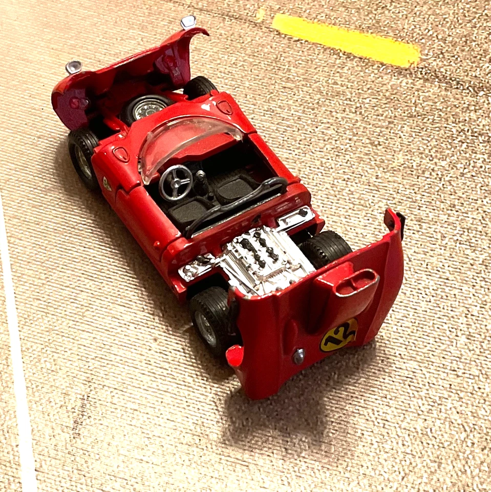 Mercurio Italia ALFA ROMEO Prototipo 33 Stradale 1967 fundido a presión 1/43 GT automóvil Foto 3 de 4