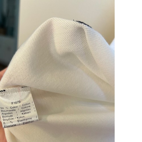 Lacoste Roland Garros Paris Poloshirt Damengröße 8 US weiß Tennis - Bild 6 von 6
