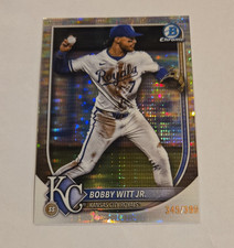 2025 Bowman Chrome Bobby Witt Jr #7 Pulsar Refractor /399 Royals Baseball